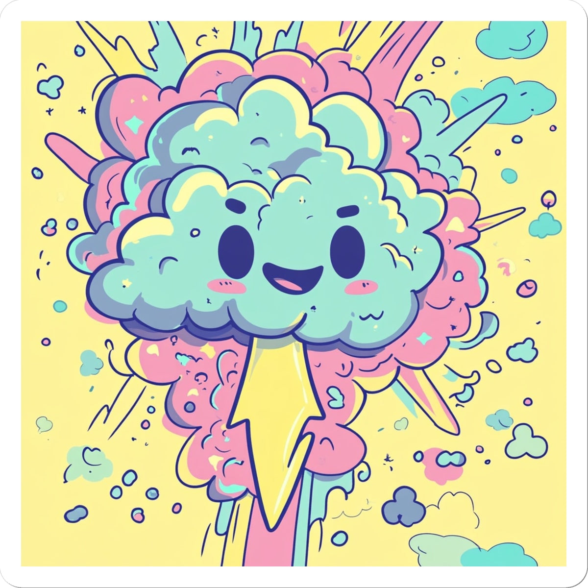 Stormy LSD Sticker