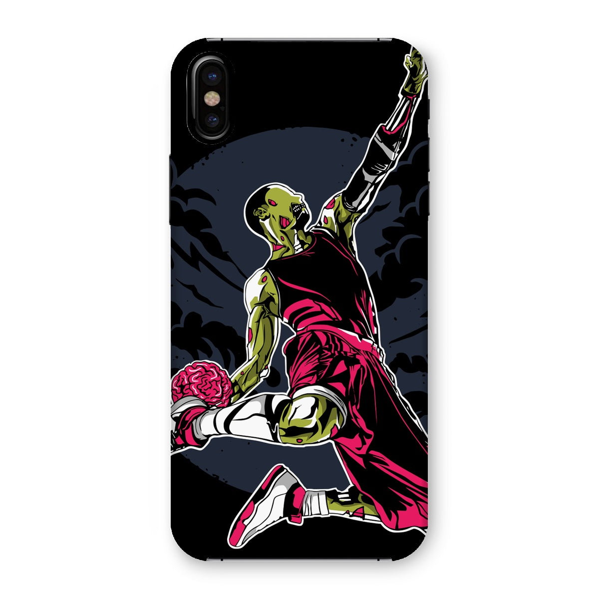 Brainy Basketball Zombie Snap Phone Case