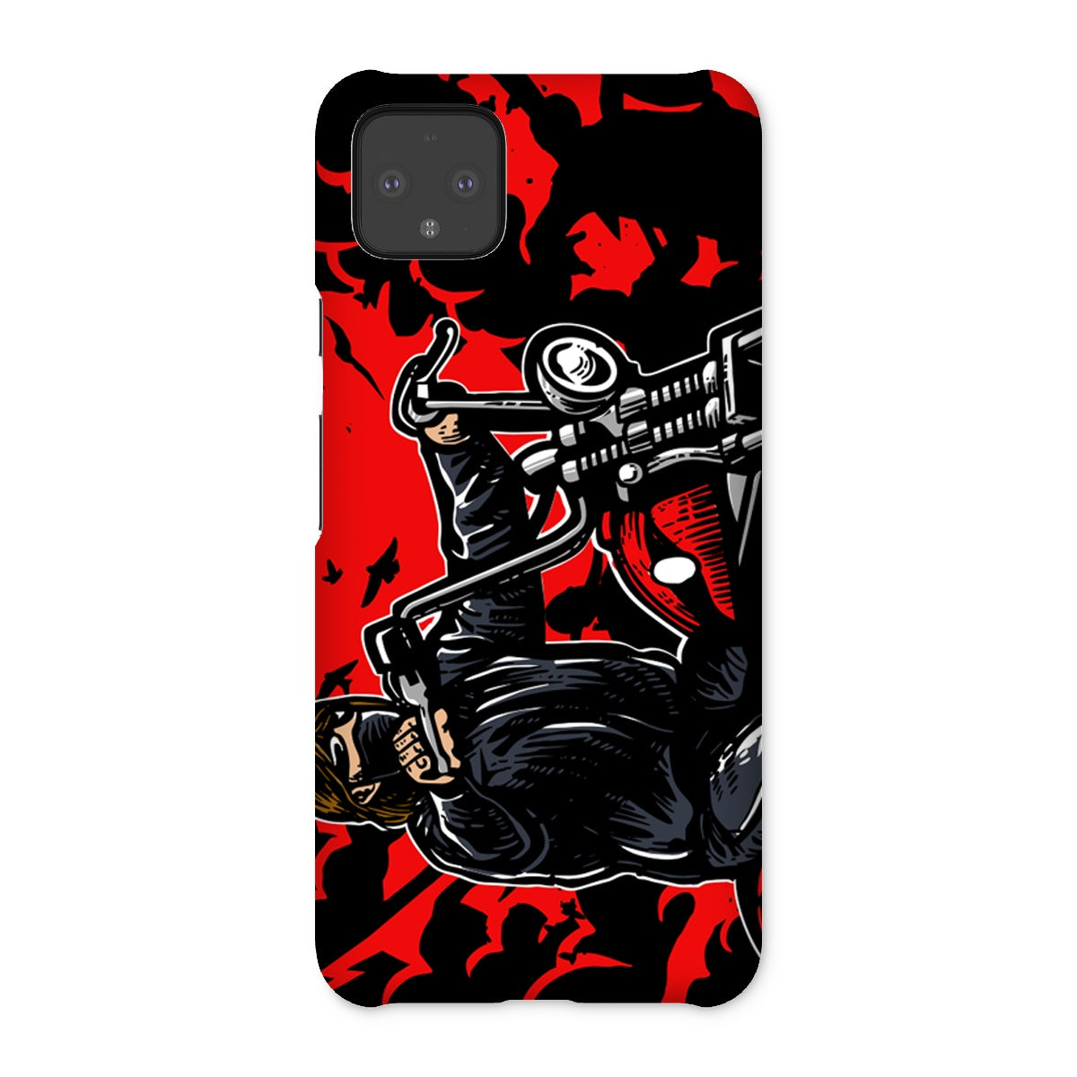 Motorcycle Dude Who Kinda Looks Like Daryl Dixon Snap Phone Case