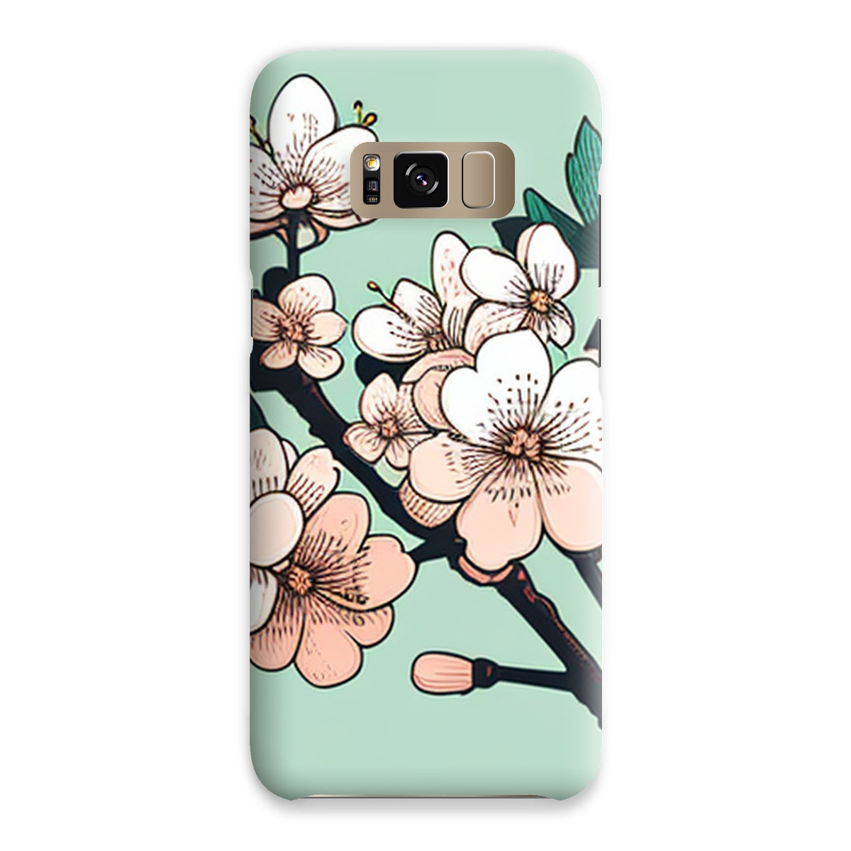 Peace With The Cherry Blossoms Snap Phone Case