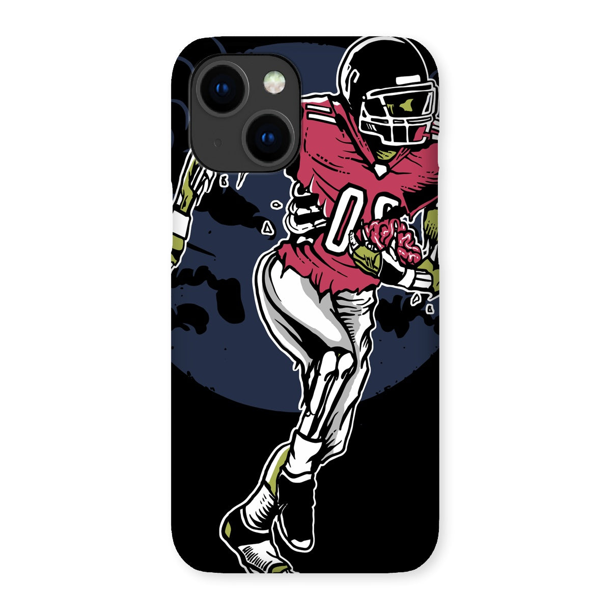 The Brainy Football King Snap Phone Case