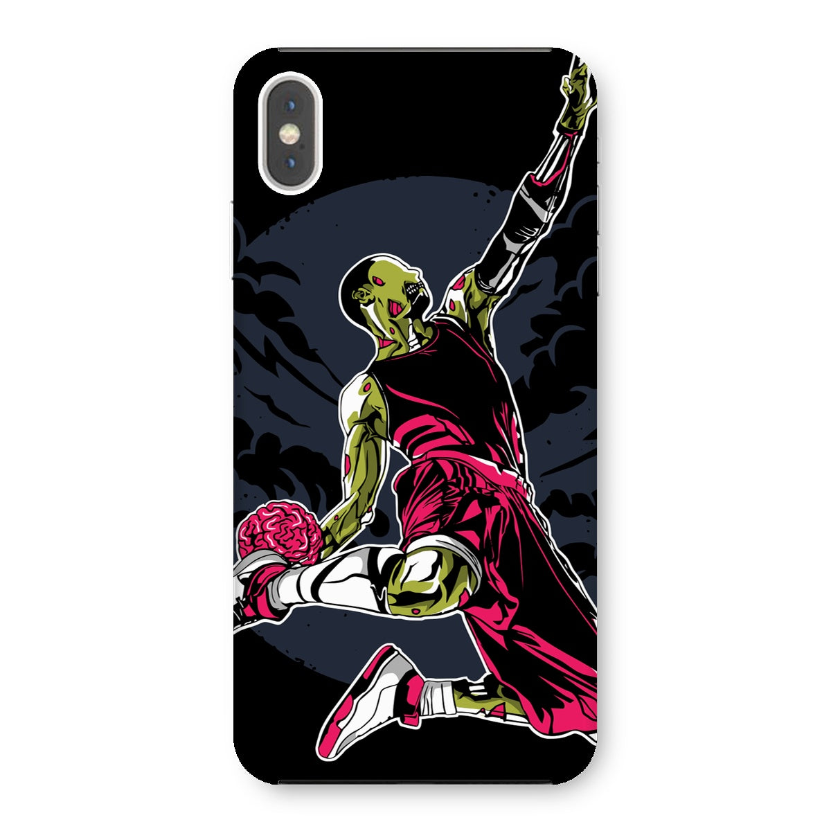 Brainy Basketball Zombie Snap Phone Case