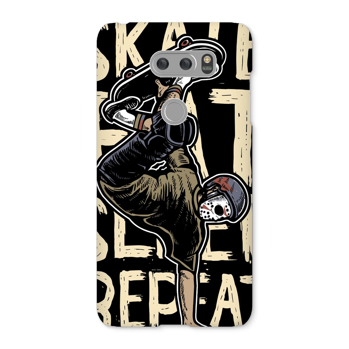 Skate. Eat. Sleep. Repeat! Snap Phone Case