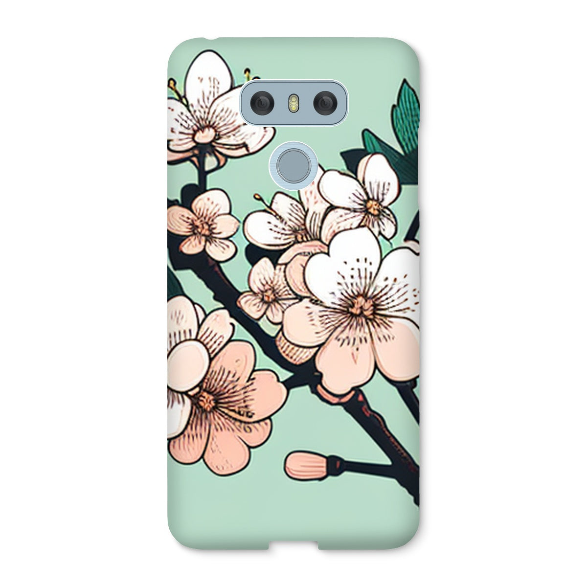 Peace With The Cherry Blossoms Snap Phone Case