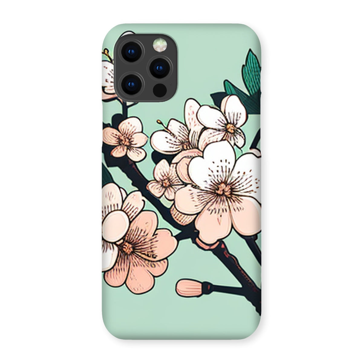 Peace With The Cherry Blossoms Snap Phone Case