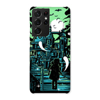 Little Girl At A Haunted Mansion Snap Phone Case