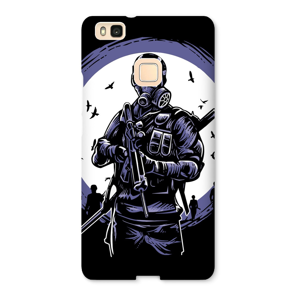 Lunar Soldier Snap Phone Case