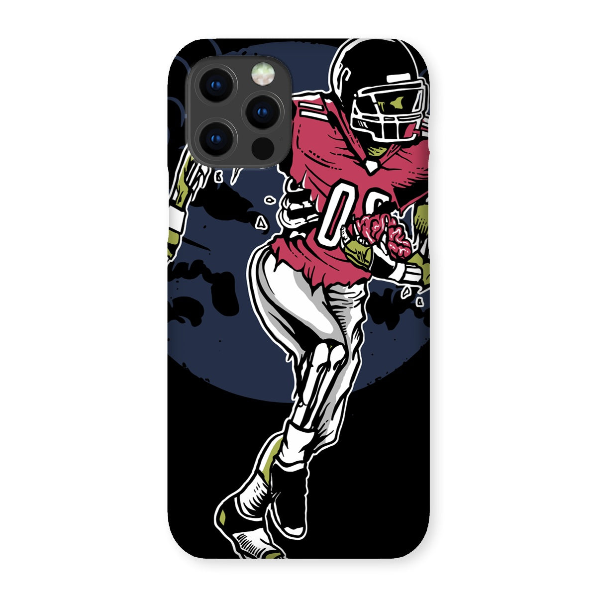 The Brainy Football King Snap Phone Case