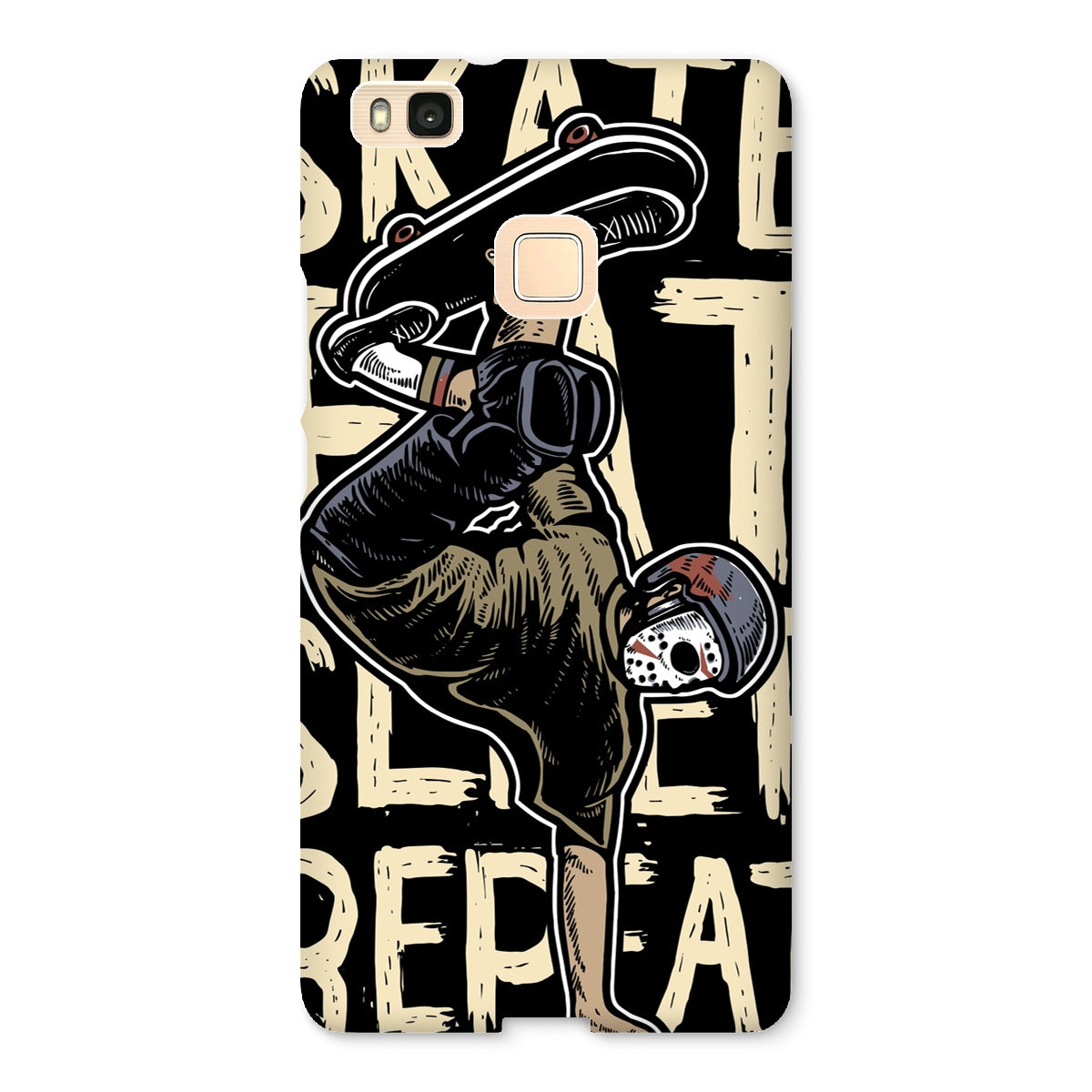 Skate. Eat. Sleep. Repeat! Snap Phone Case