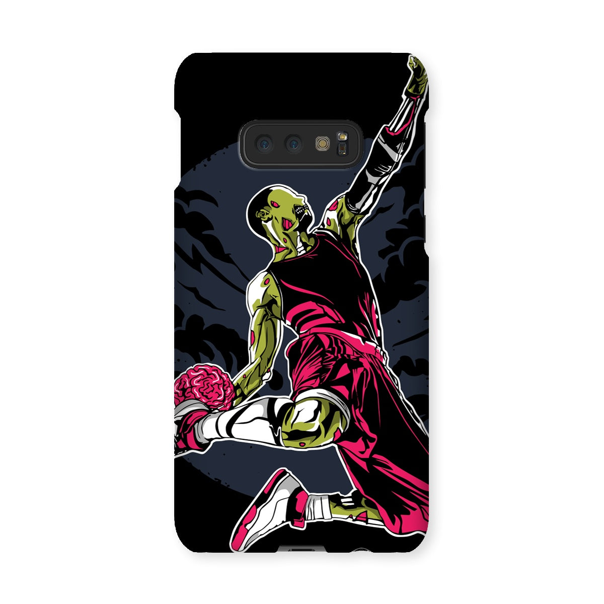 Brainy Basketball Zombie Snap Phone Case