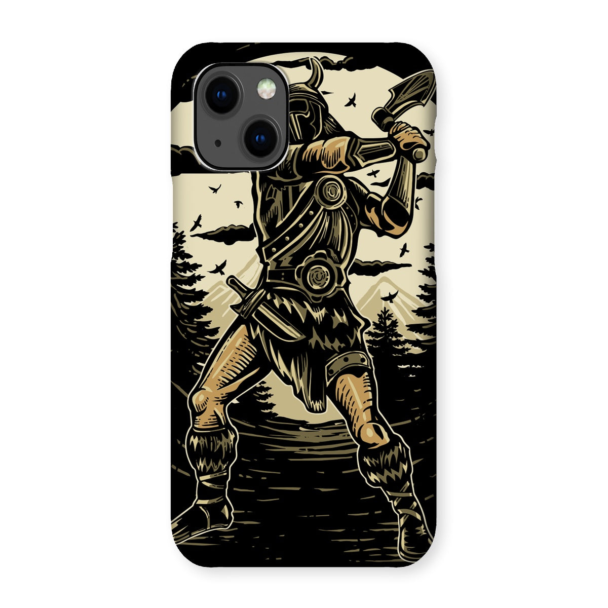 The Moon Viking Snap Phone Case