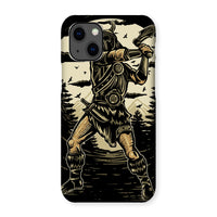 The Moon Viking Snap Phone Case