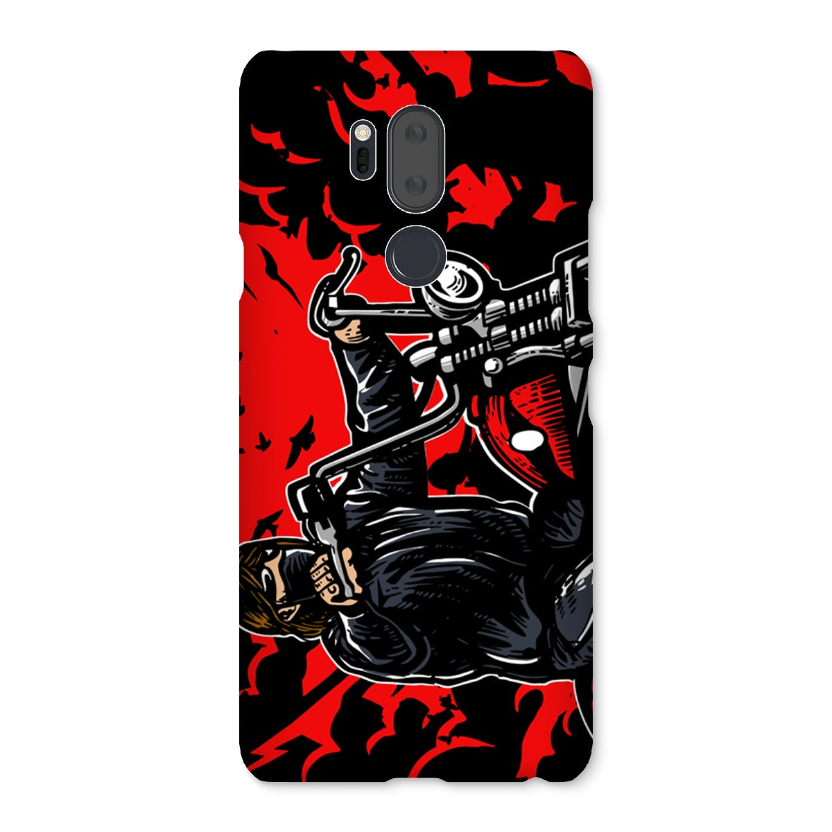 Motorcycle Dude Who Kinda Looks Like Daryl Dixon Snap Phone Case