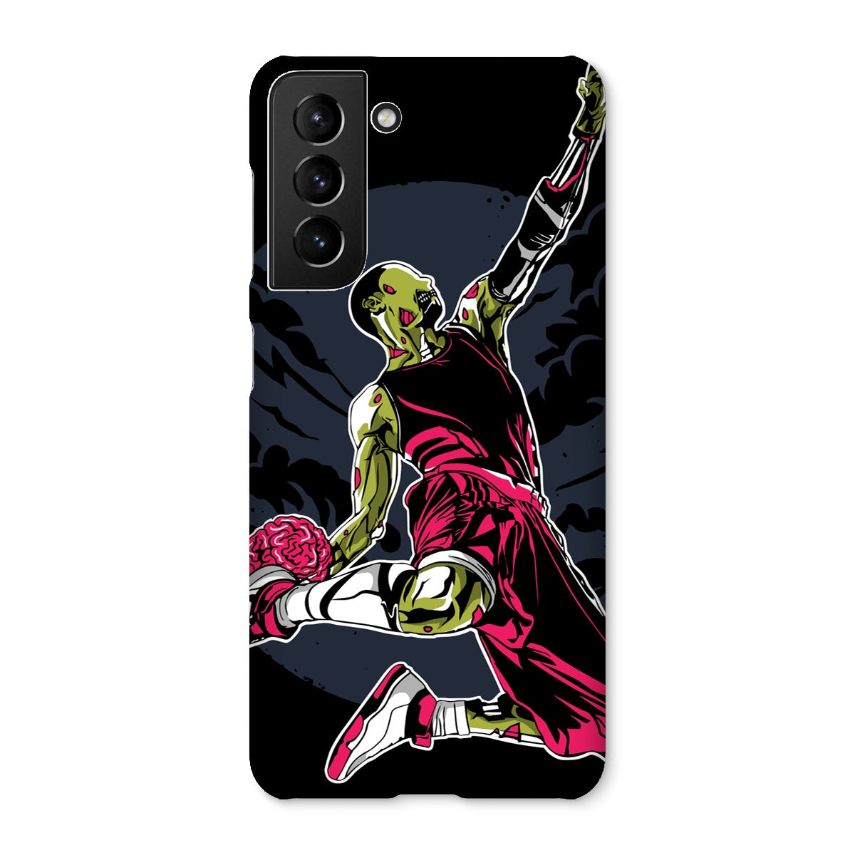 Brainy Basketball Zombie Snap Phone Case