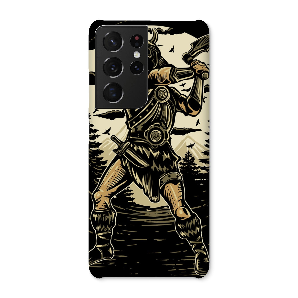 The Moon Viking Snap Phone Case