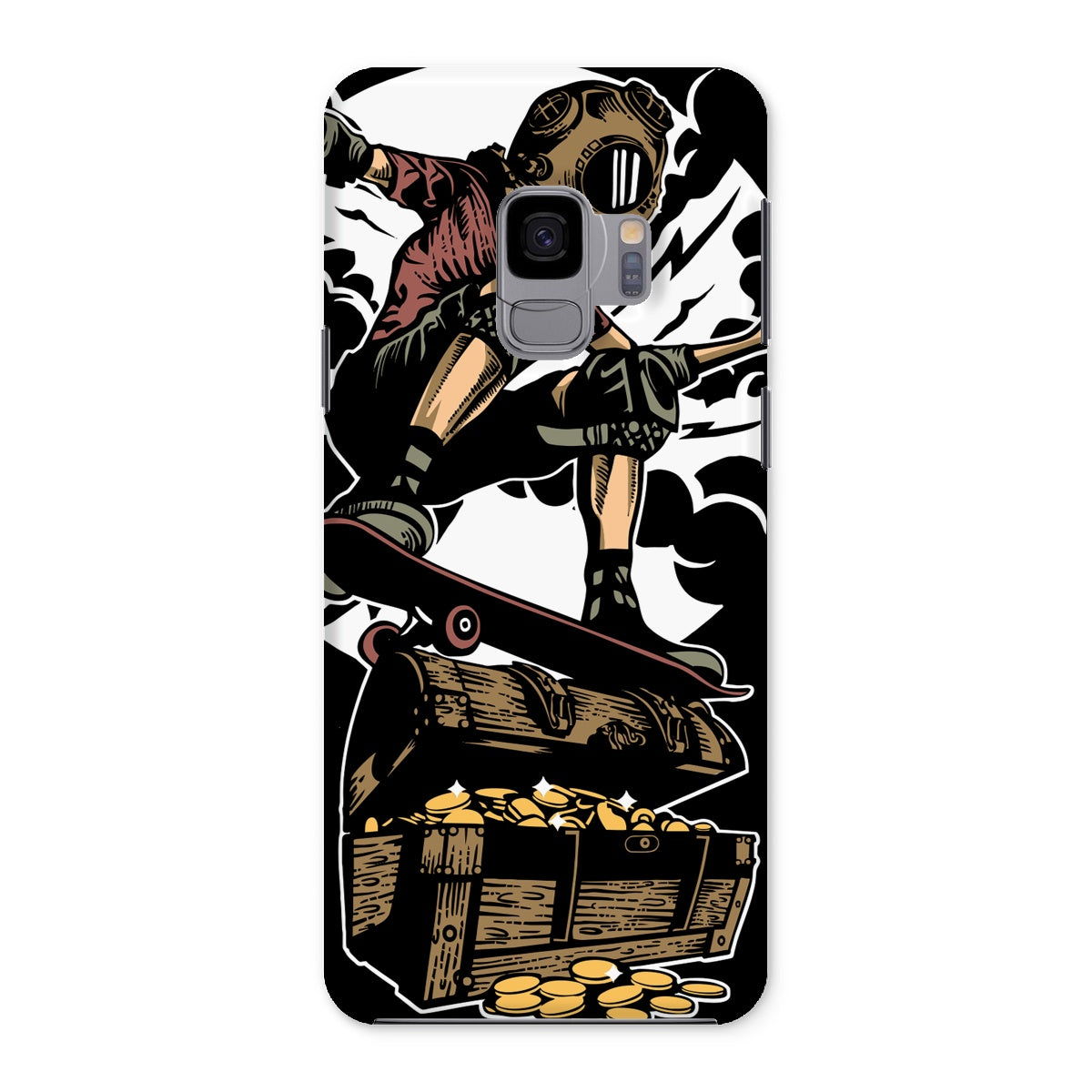 Skateboarding The Booty Snap Phone Case