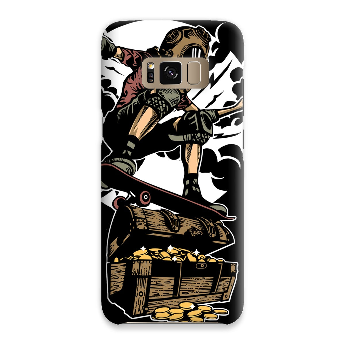 Skateboarding The Booty Snap Phone Case