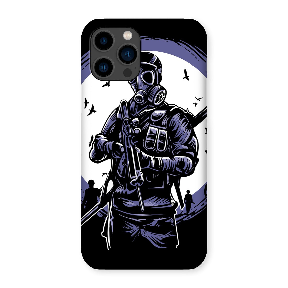 Lunar Soldier Snap Phone Case