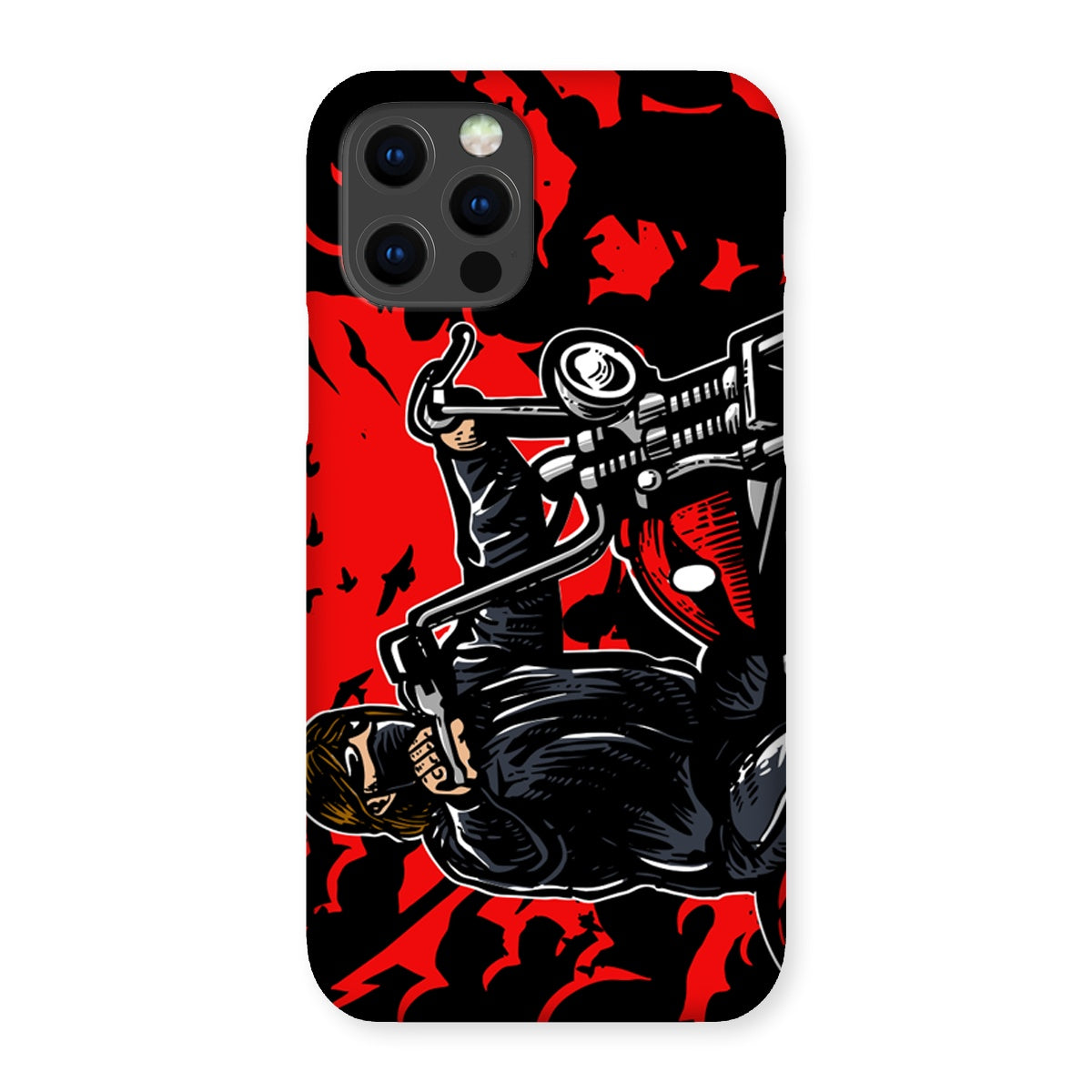 Motorcycle Dude Who Kinda Looks Like Daryl Dixon Snap Phone Case