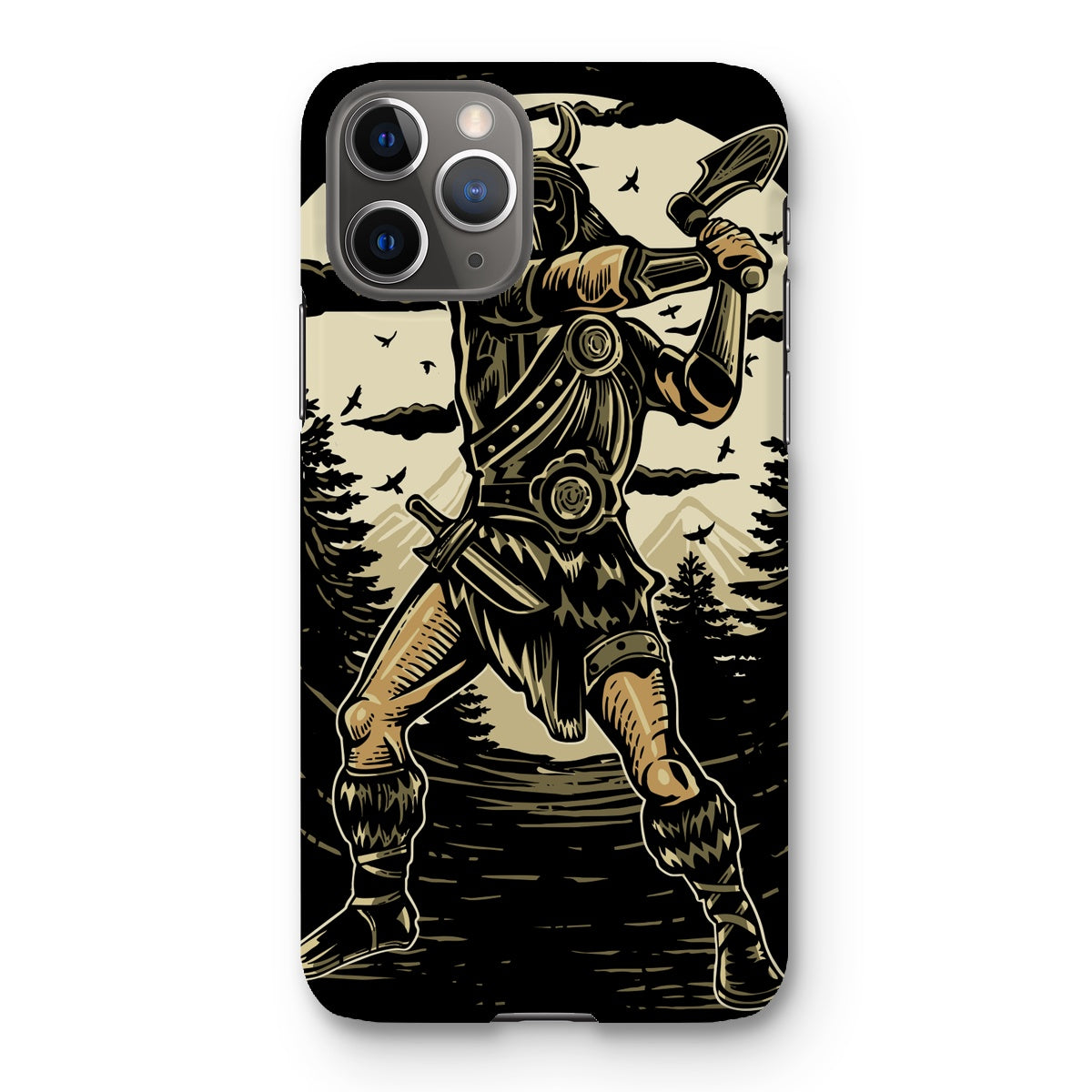 The Moon Viking Snap Phone Case