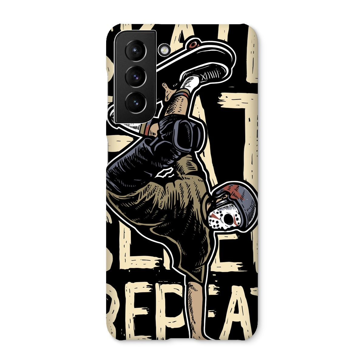 Skate. Eat. Sleep. Repeat! Snap Phone Case