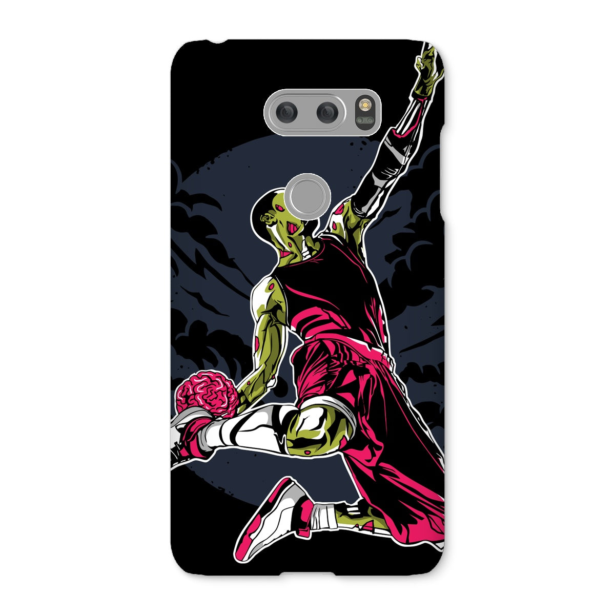 Brainy Basketball Zombie Snap Phone Case