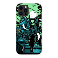 Little Girl At A Haunted Mansion Snap Phone Case