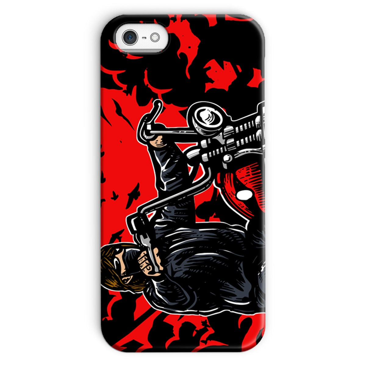 Motorcycle Dude Who Kinda Looks Like Daryl Dixon Snap Phone Case