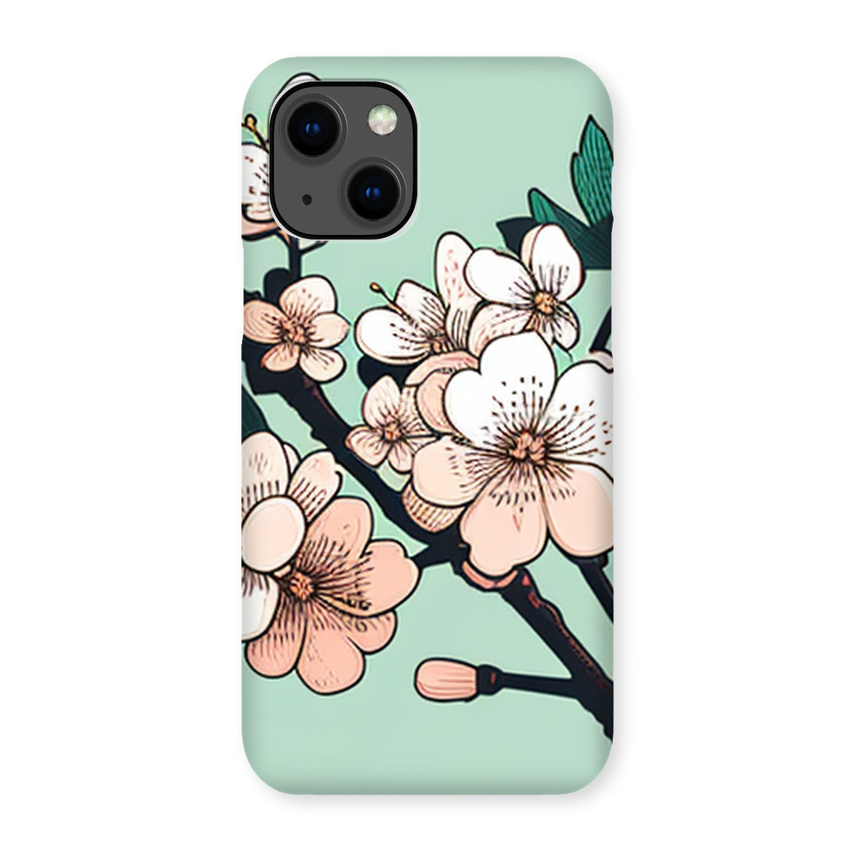 Peace With The Cherry Blossoms Snap Phone Case