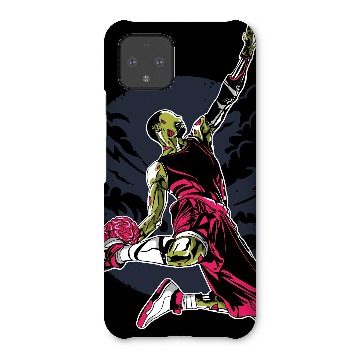 Brainy Basketball Zombie Snap Phone Case