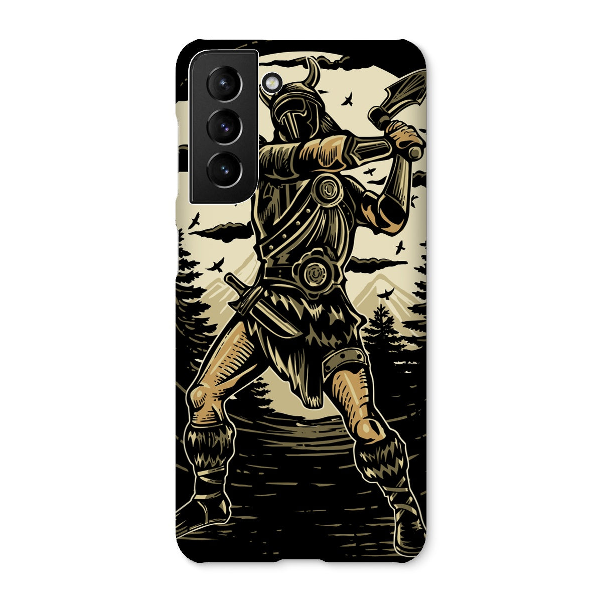 The Moon Viking Snap Phone Case