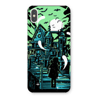 Little Girl At A Haunted Mansion Snap Phone Case