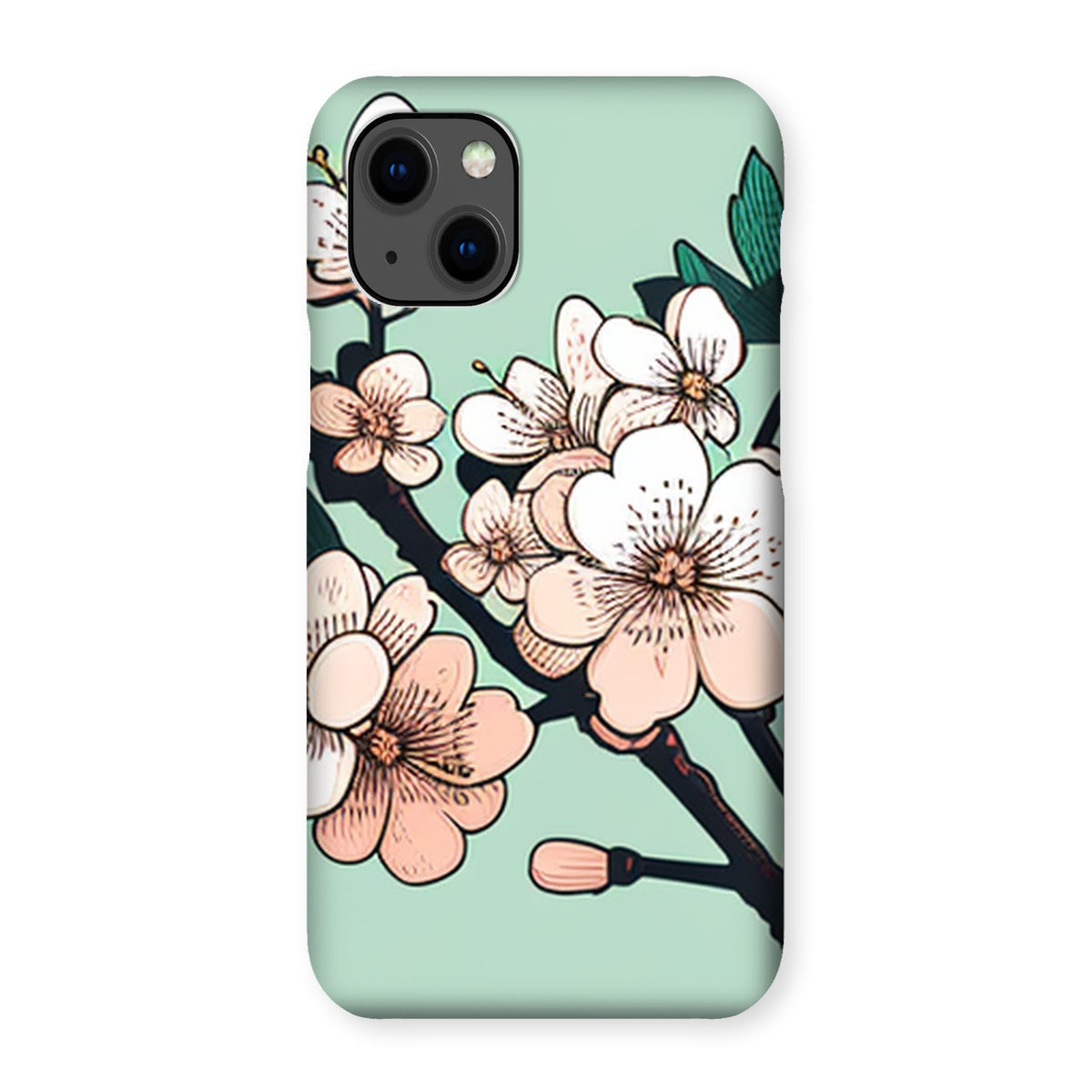 Peace With The Cherry Blossoms Snap Phone Case