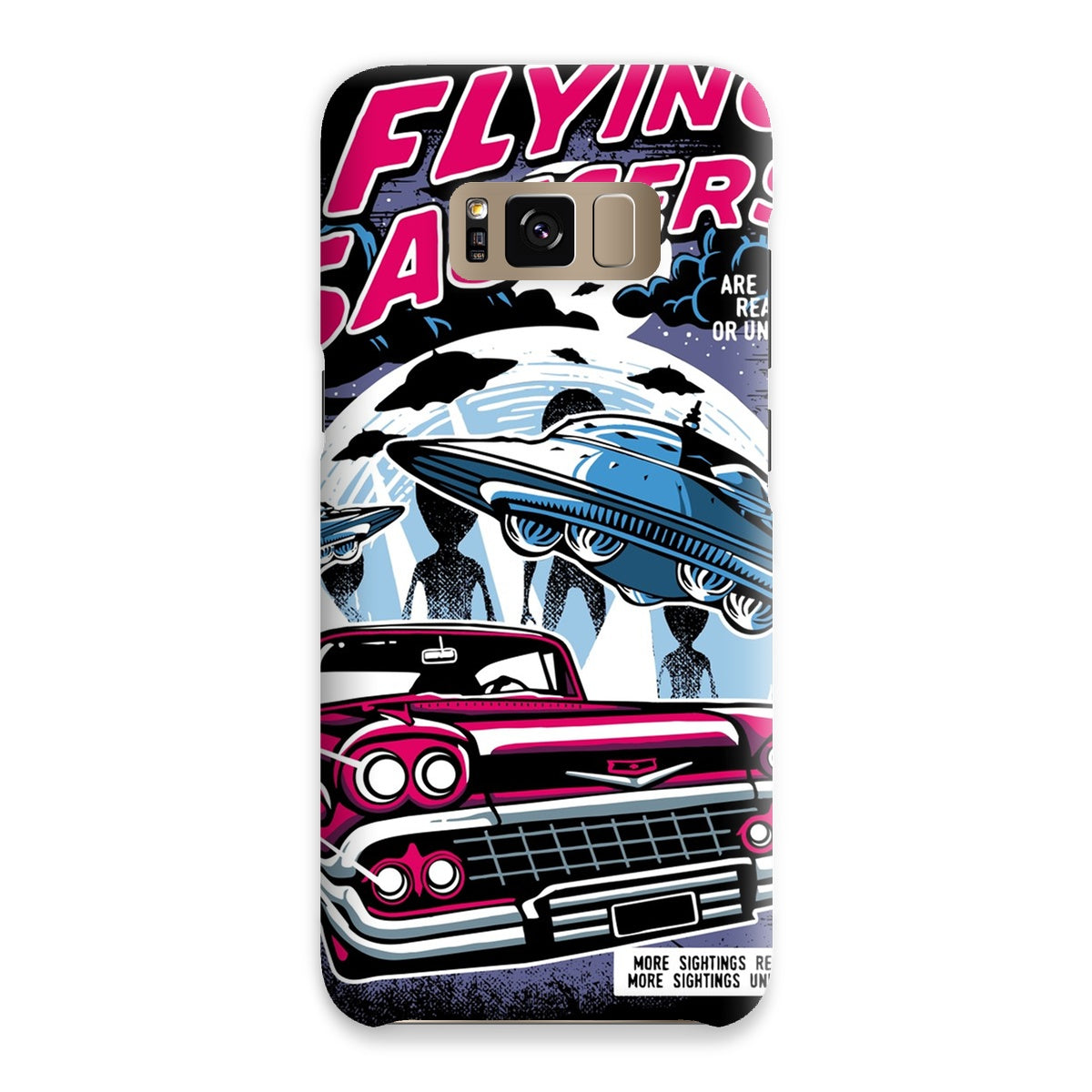 Flying Saucers?! Snap Phone Case