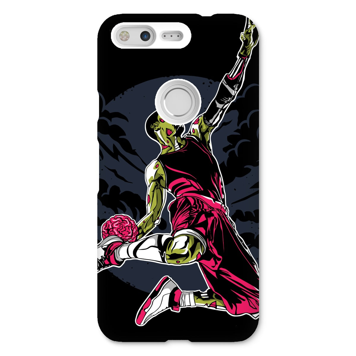 Brainy Basketball Zombie Snap Phone Case