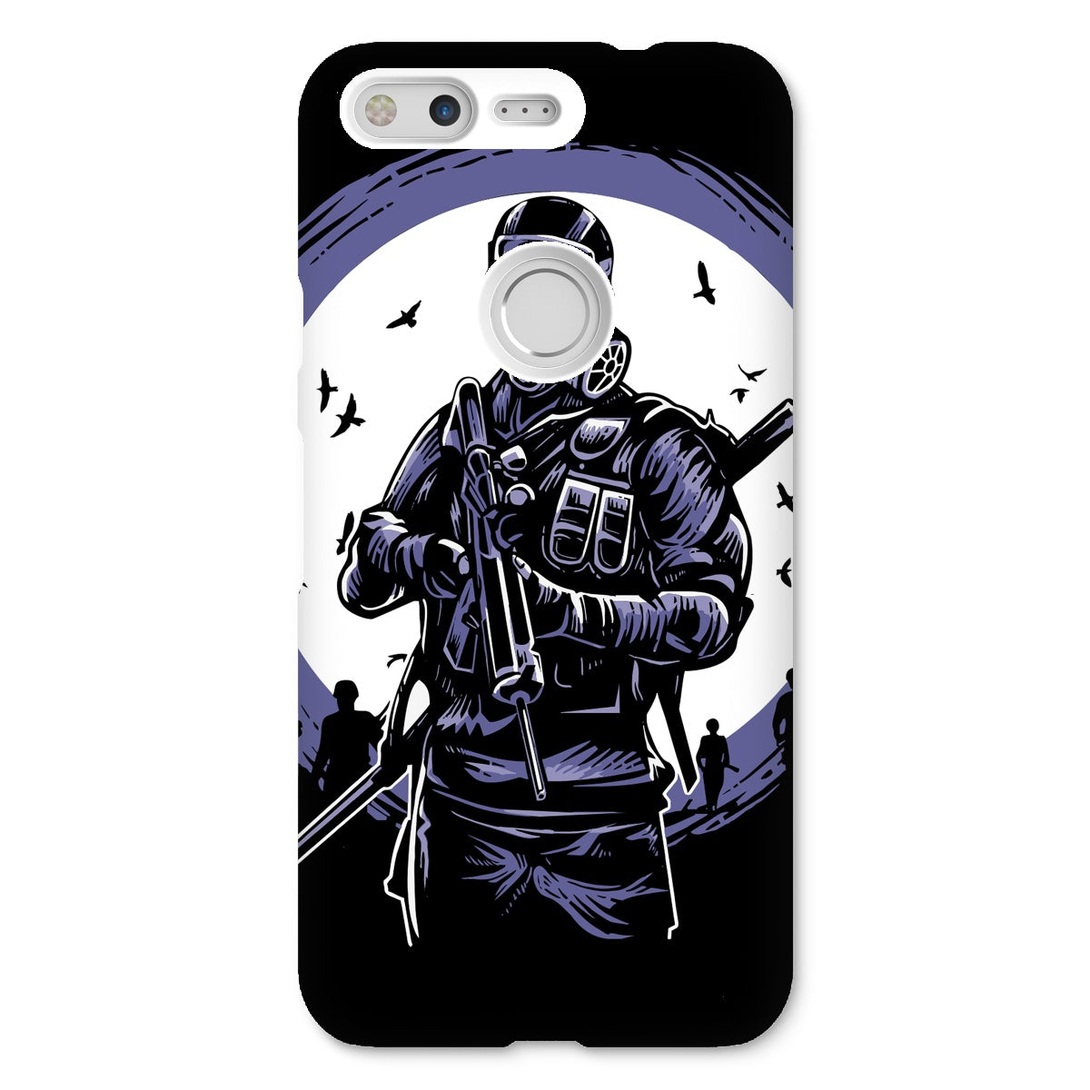 Lunar Soldier Snap Phone Case