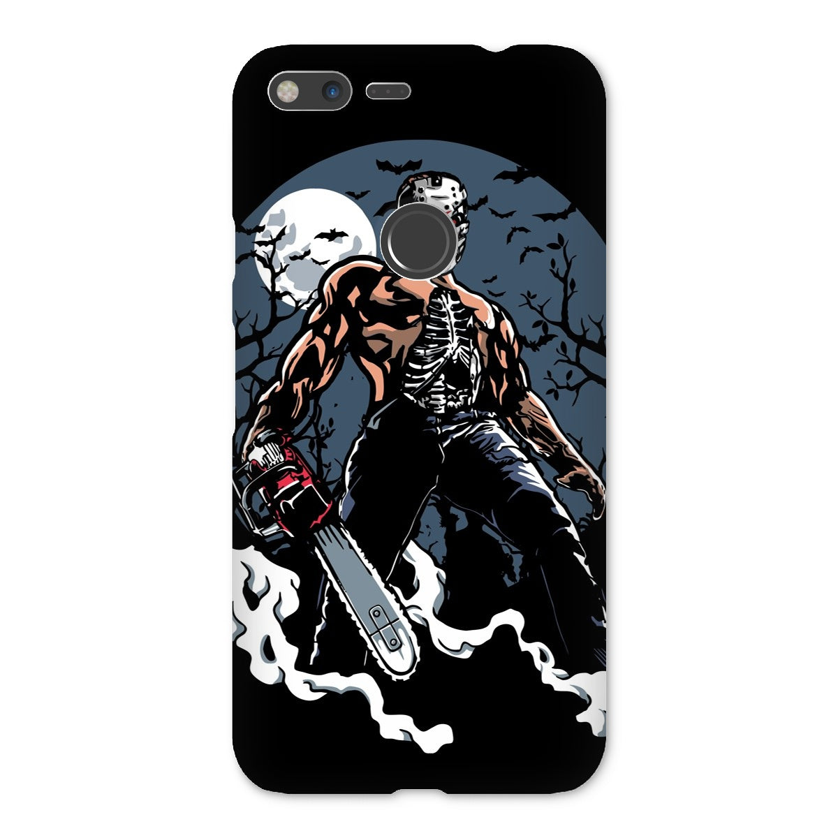 Chainsaw Horror Snap Phone Case