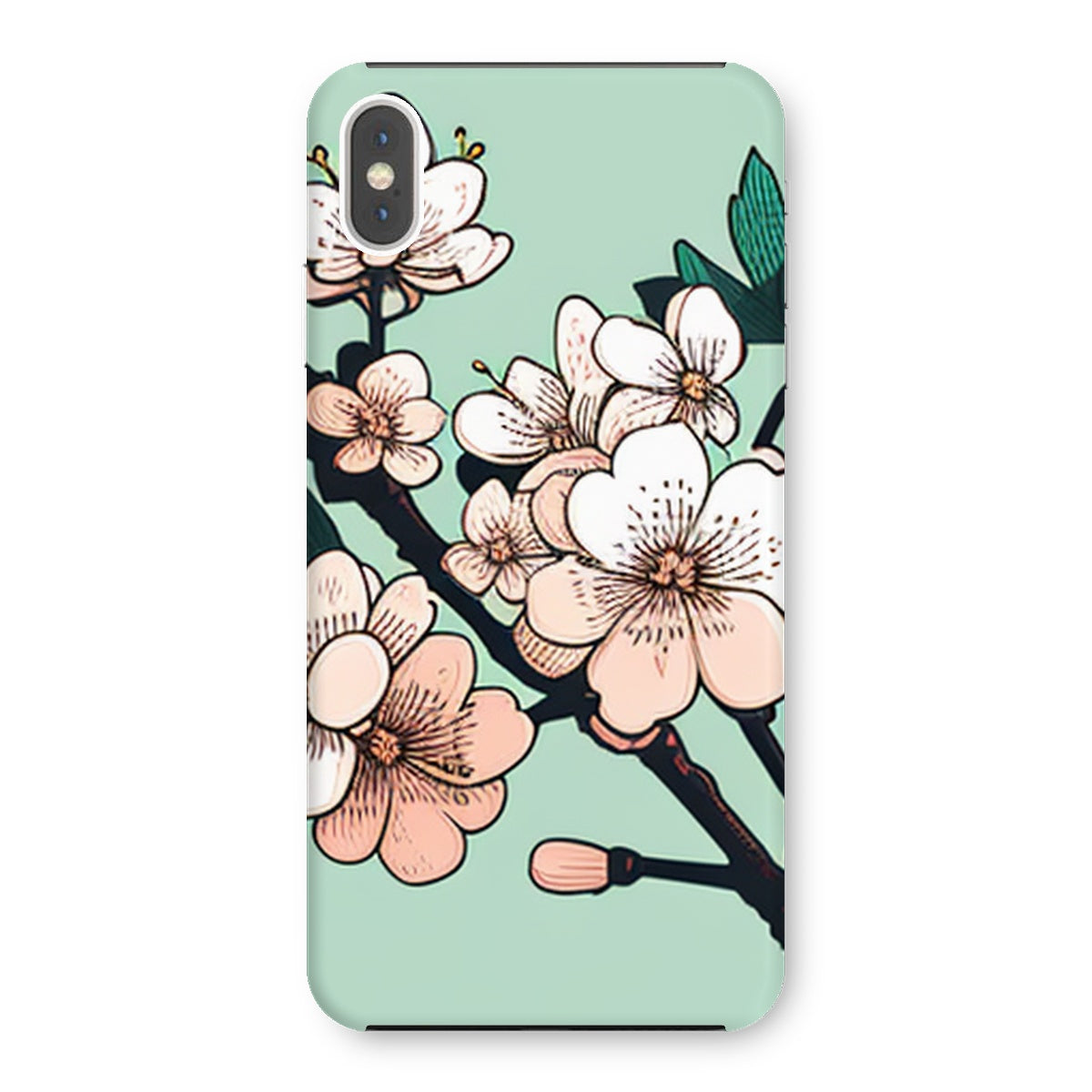 Peace With The Cherry Blossoms Snap Phone Case