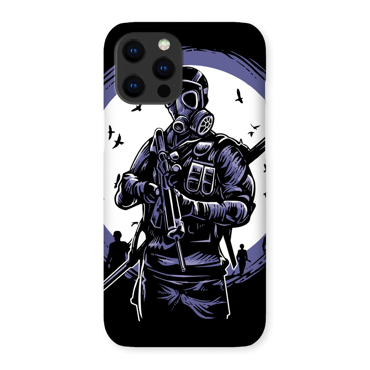 Lunar Soldier Snap Phone Case