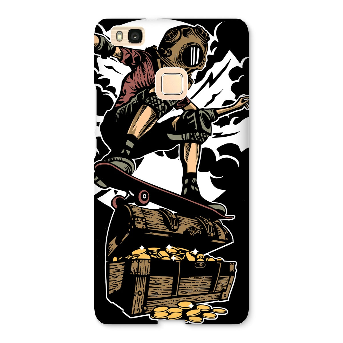 Skateboarding The Booty Snap Phone Case