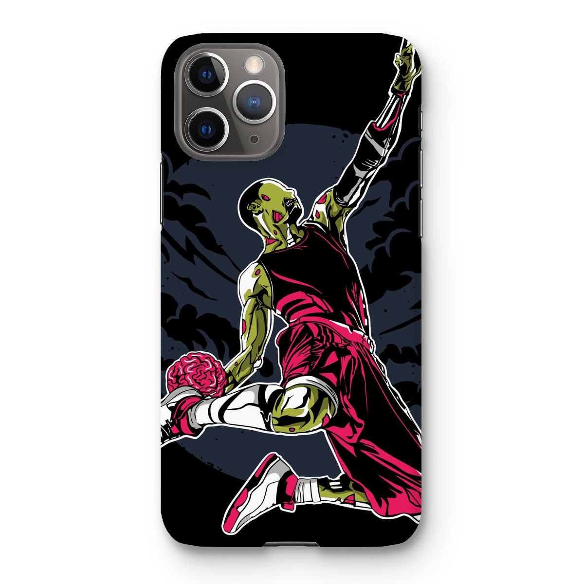 Brainy Basketball Zombie Snap Phone Case