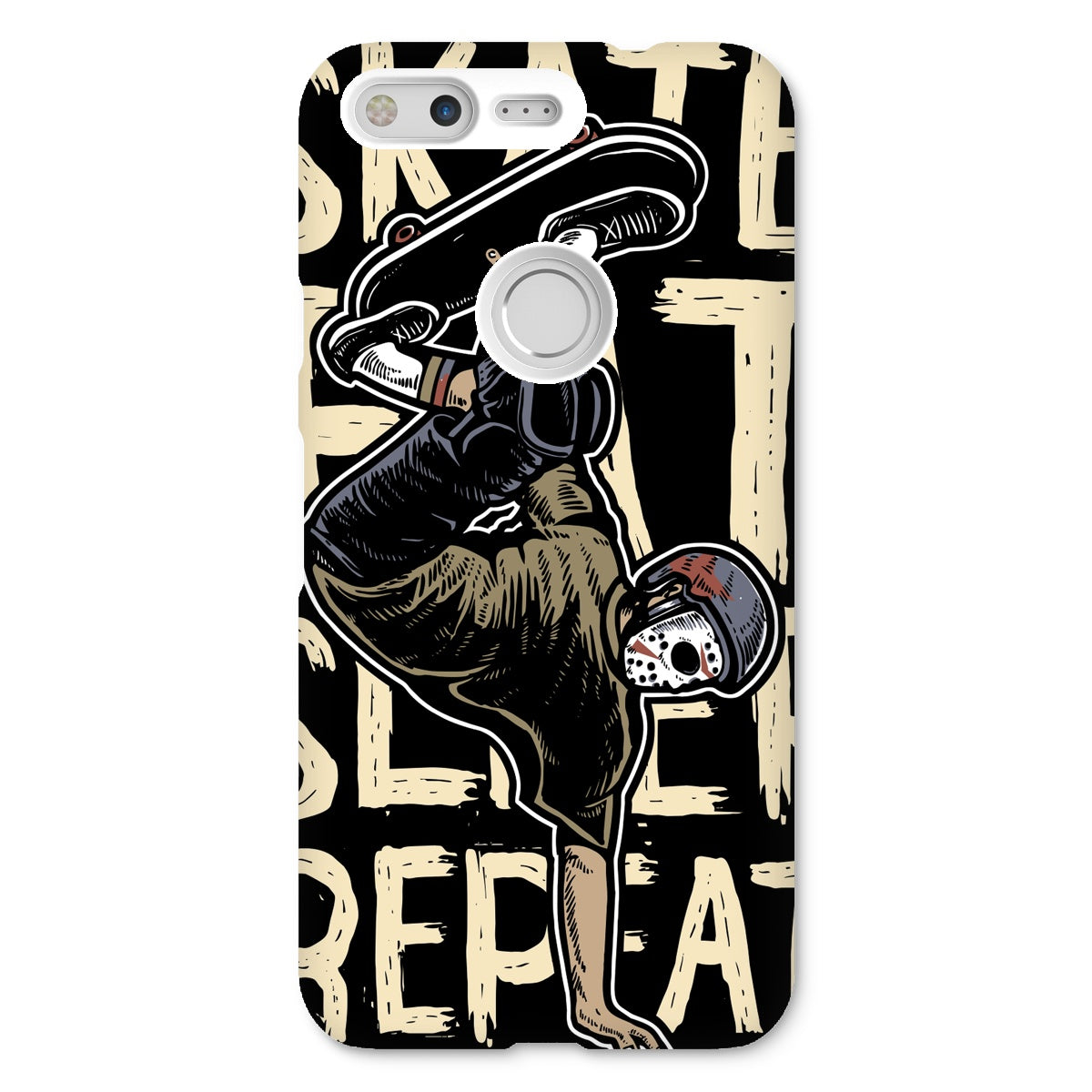 Skate. Eat. Sleep. Repeat! Snap Phone Case