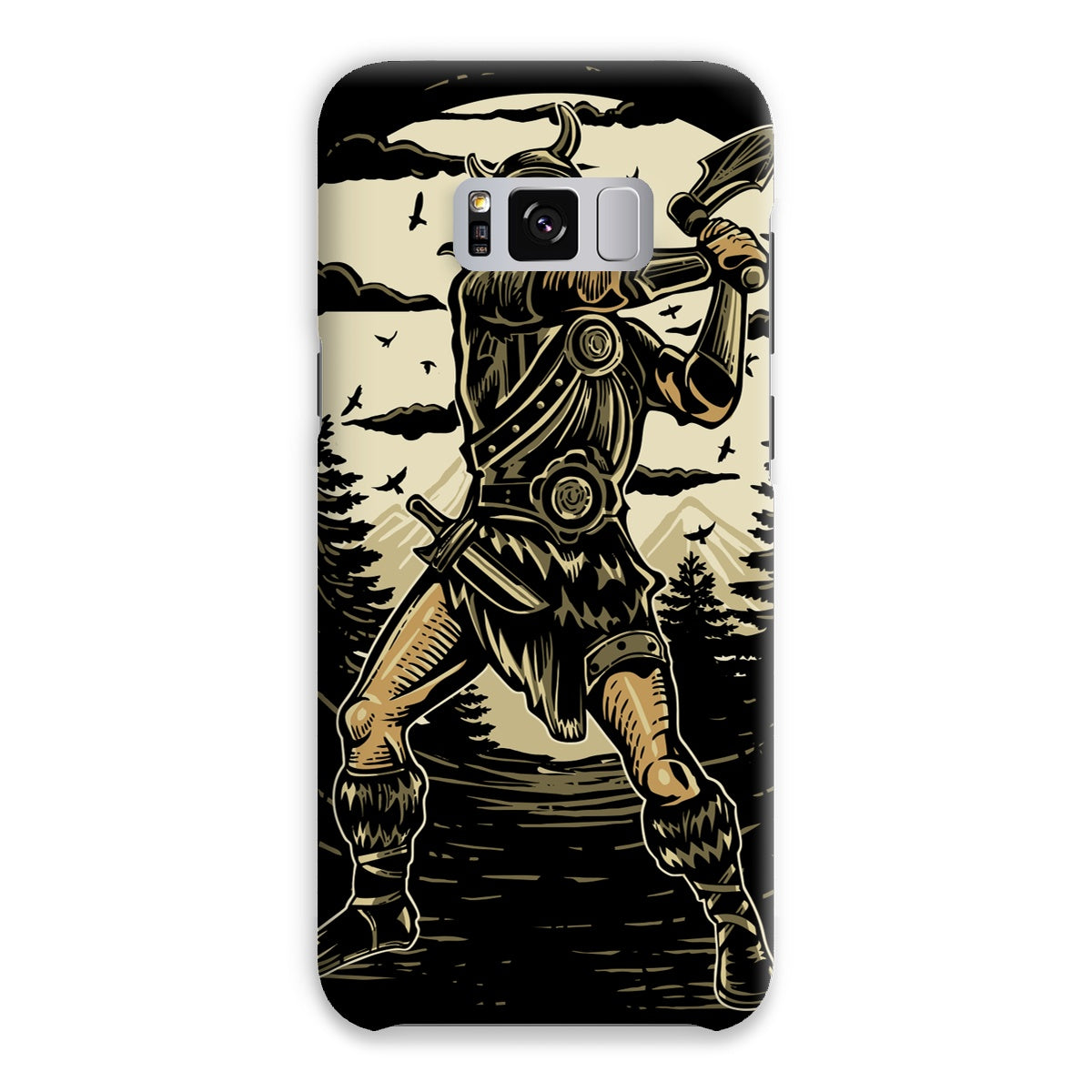 The Moon Viking Snap Phone Case