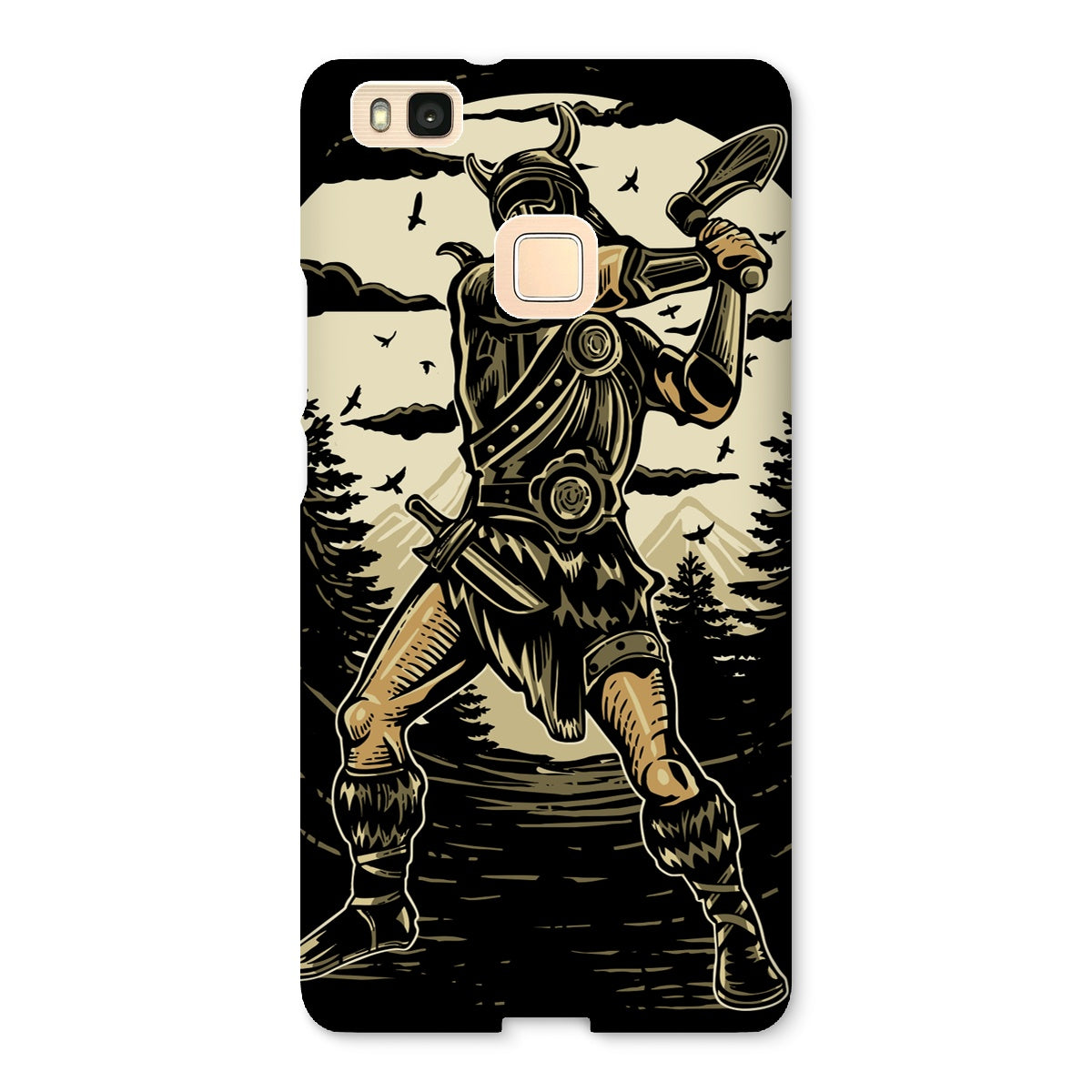 The Moon Viking Snap Phone Case