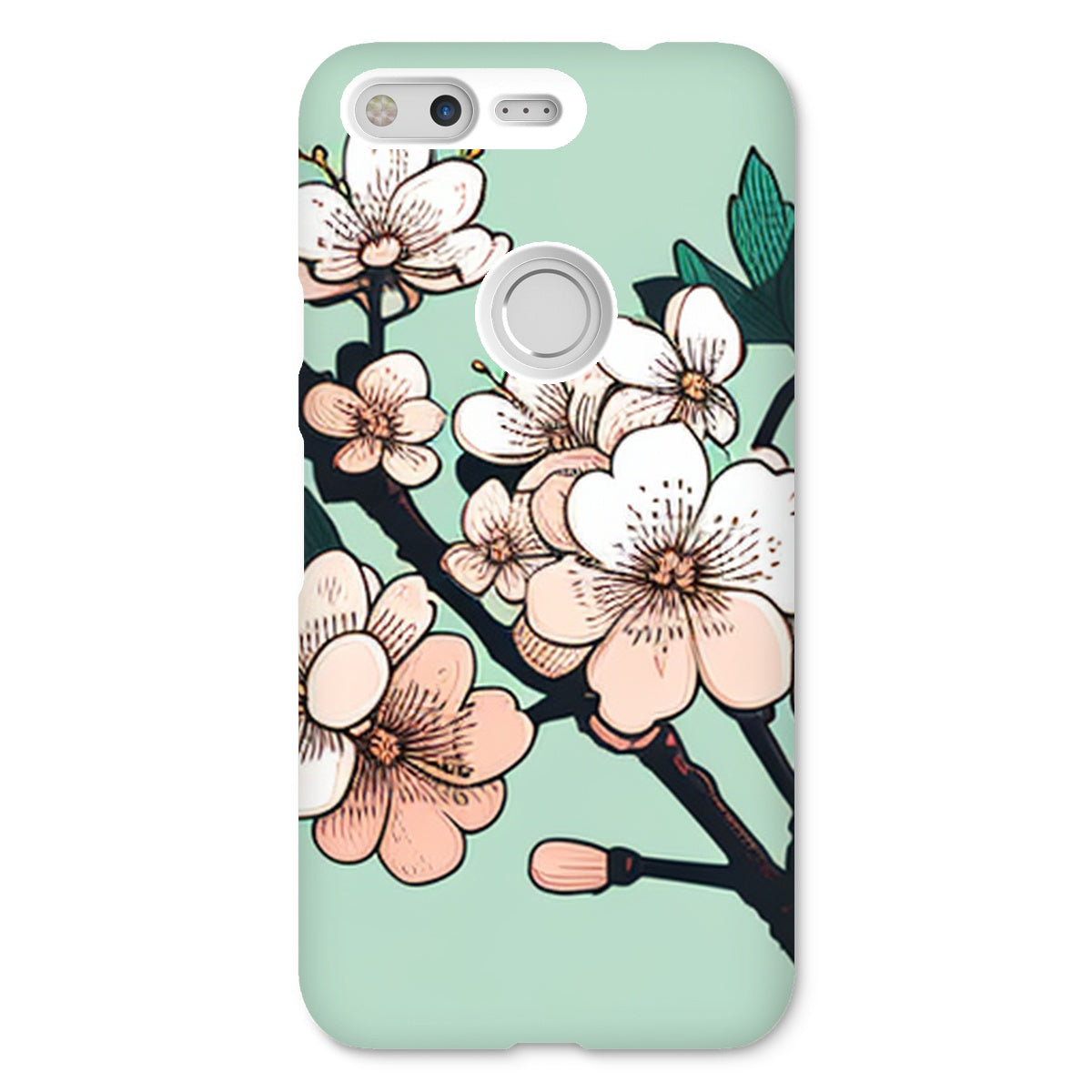 Peace With The Cherry Blossoms Snap Phone Case