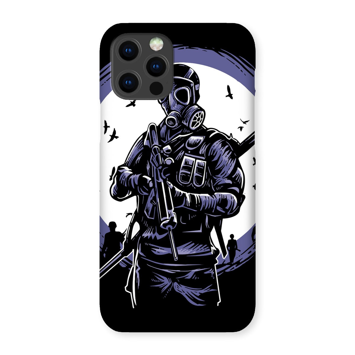 Lunar Soldier Snap Phone Case