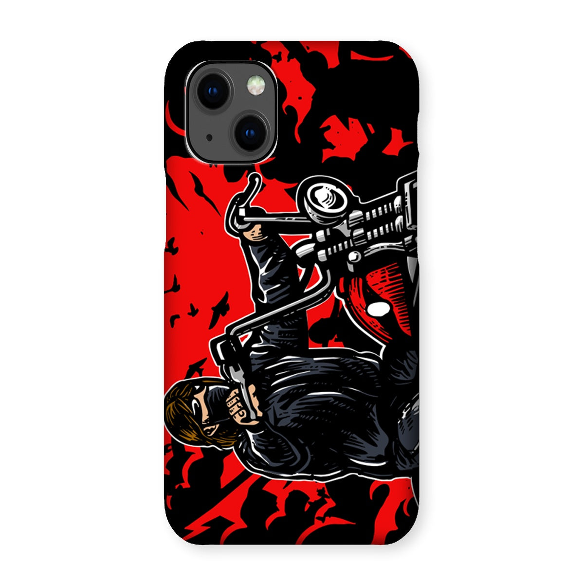 Motorcycle Dude Who Kinda Looks Like Daryl Dixon Snap Phone Case