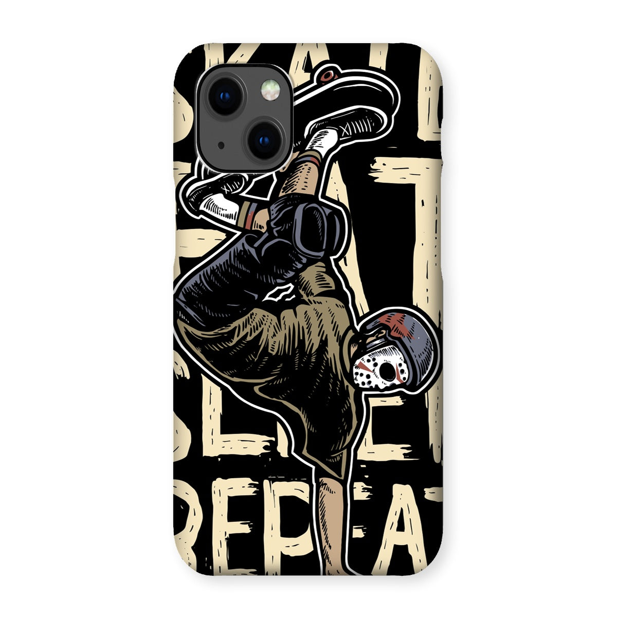 Skate. Eat. Sleep. Repeat! Snap Phone Case