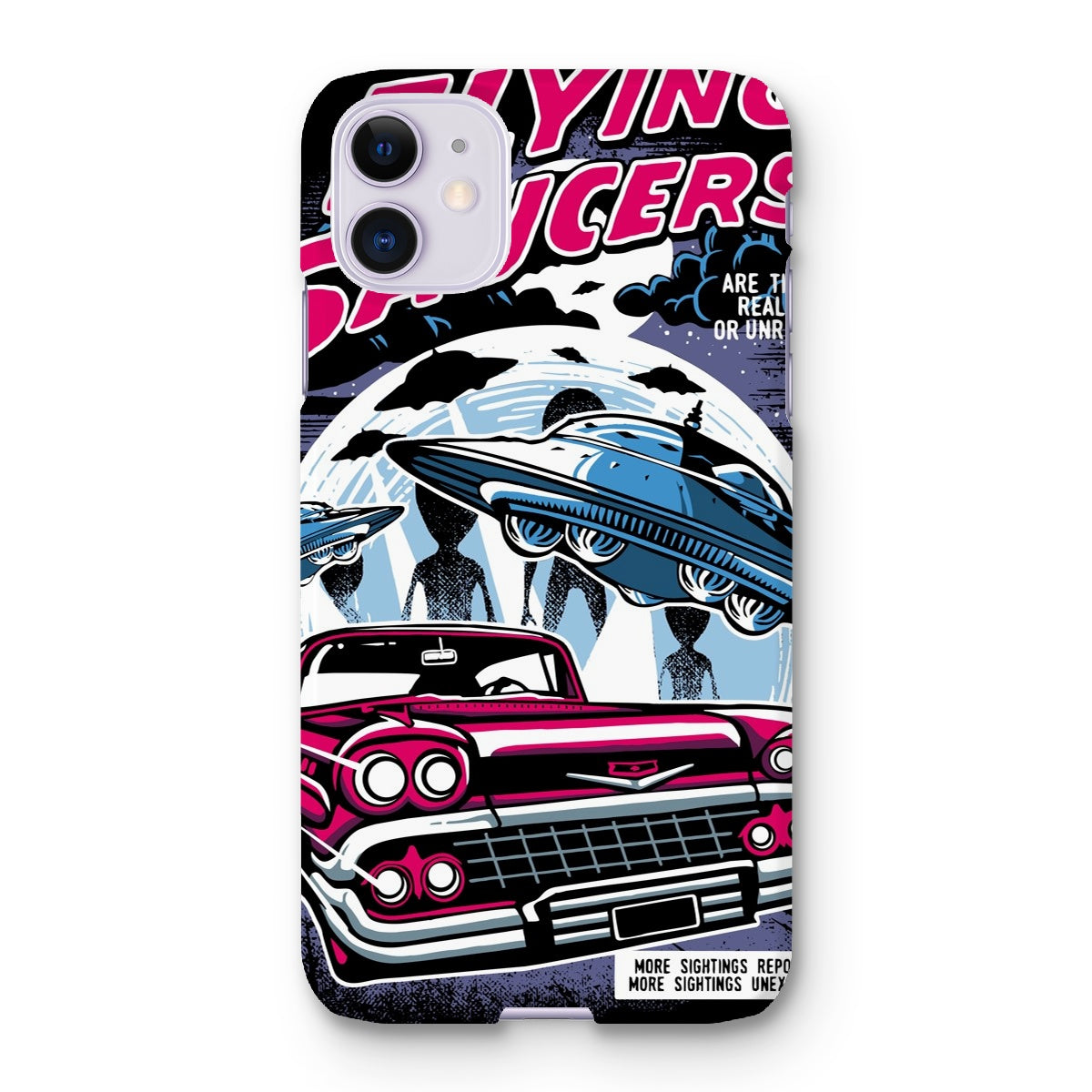 Flying Saucers?! Snap Phone Case