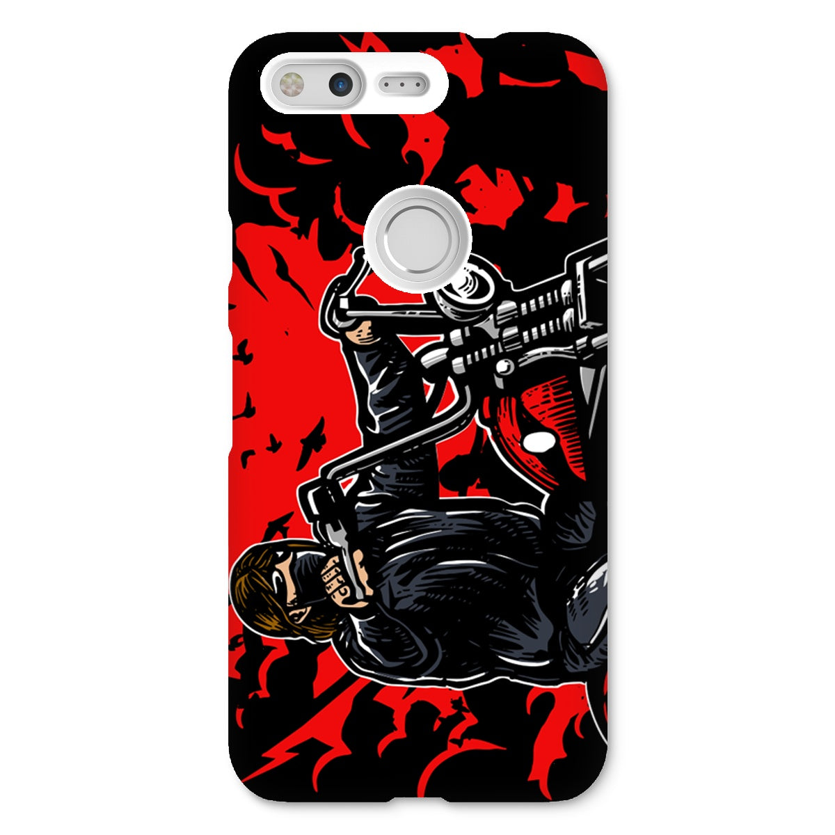 Motorcycle Dude Who Kinda Looks Like Daryl Dixon Snap Phone Case